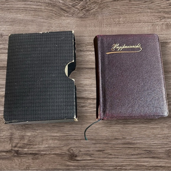 Antique German Birthday Book - Christian Remembrance 1880-1900 - Picture 1 of 9